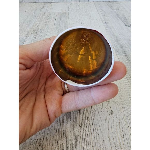 Cone Santa as is ornament medal Xmas tree decor - Picture 6 of 7